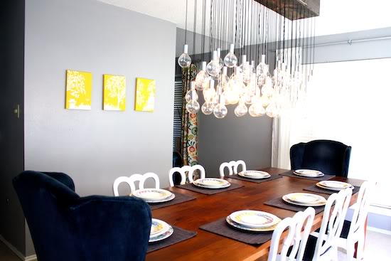 DIY Dinning Room Lights