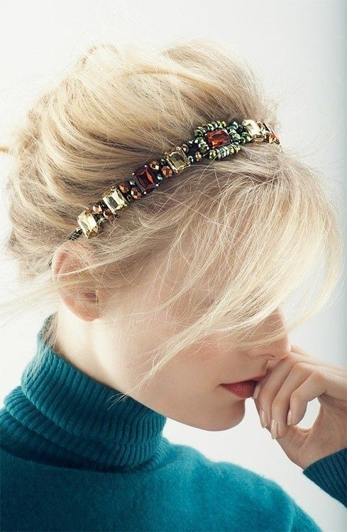 DIY Jeweled Headband