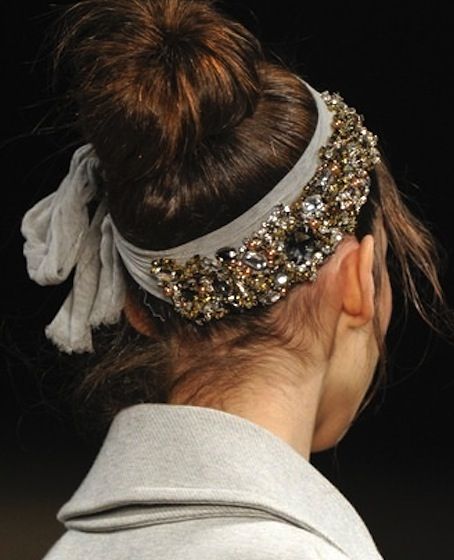 DIY Jeweled Headband