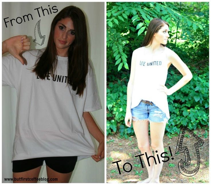 DIY Oversized T-shirt