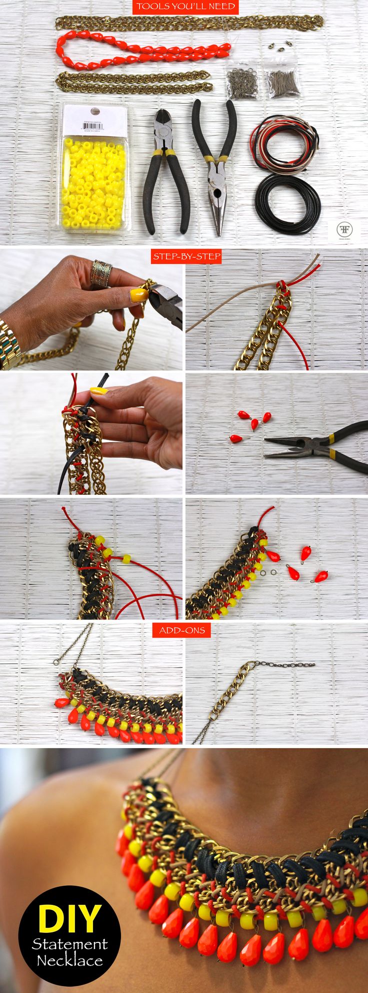 DIY Statement Necklace