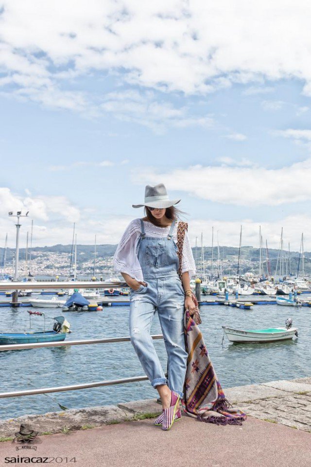 Denim Jumpsuit Outfit Idea for Casual Days