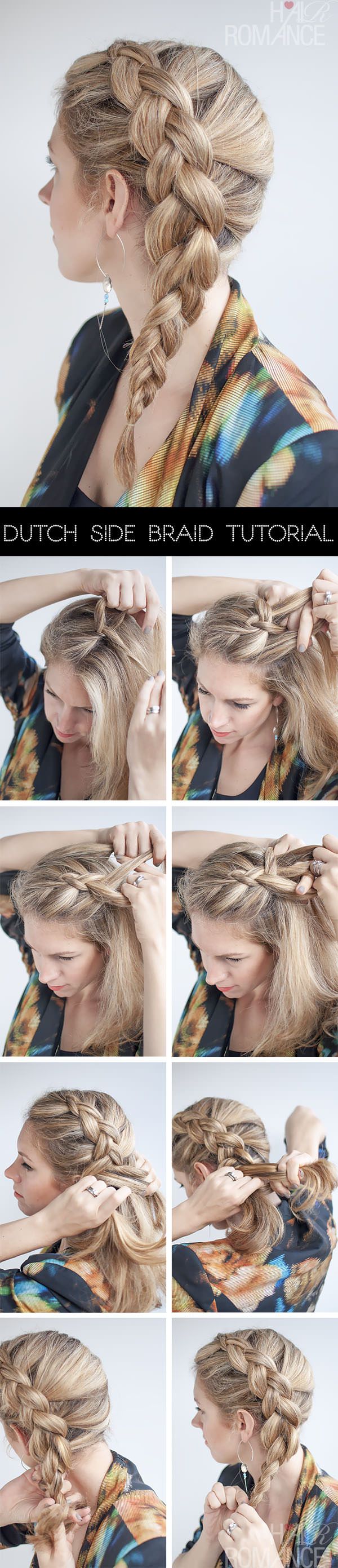 Dutch Side Braid Tutorial