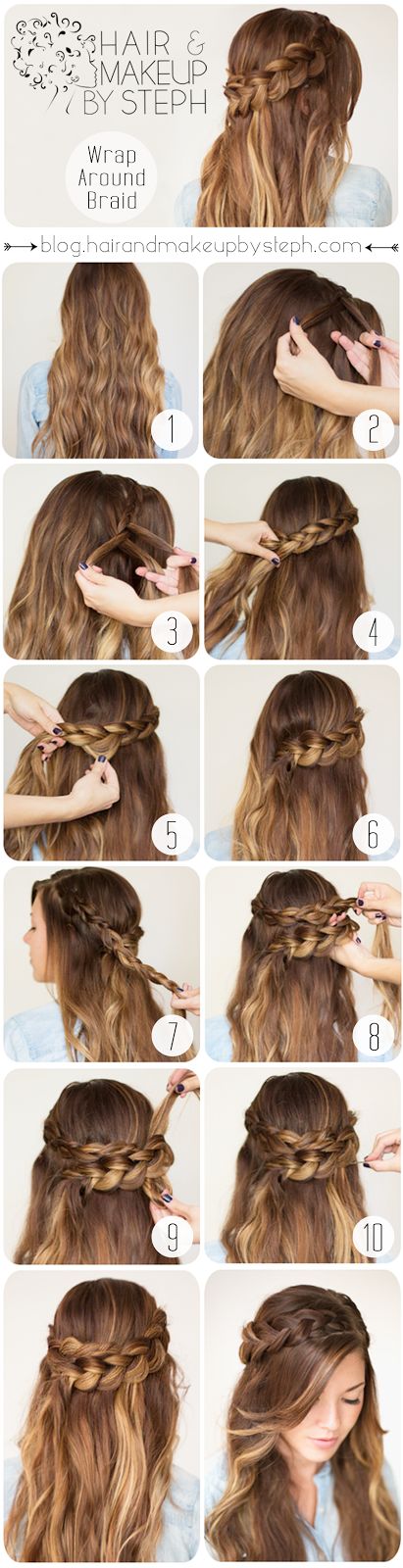 Braid Hairstyles Easy Tutorial