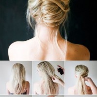 Easy Bun Hairstyle Tutorial