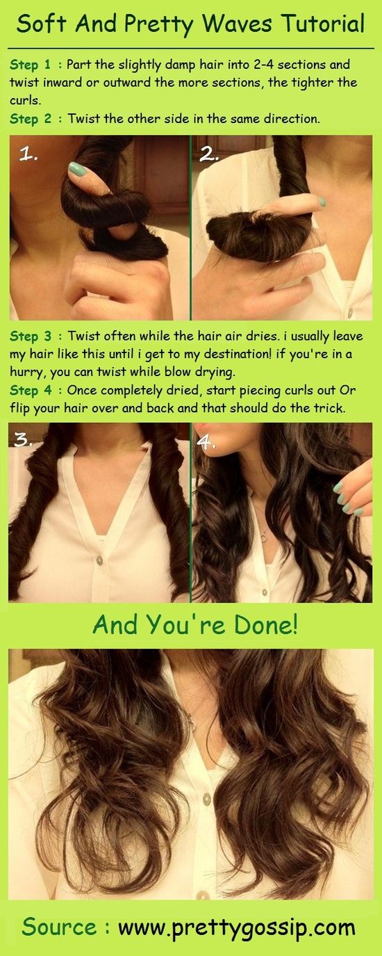 Easy Wavy Hairstyle Tutorial