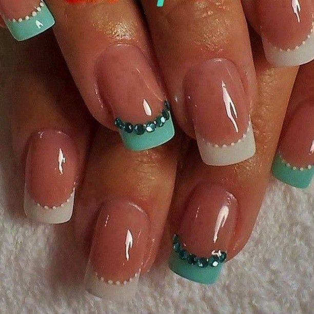 26 Awesome French Manicure Designs Hottest French Manicure Ideas