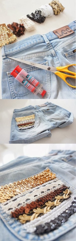 Embellished Pocket