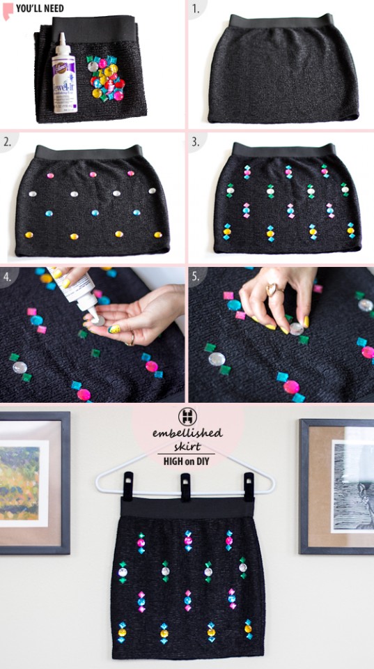 Embellished Skirt