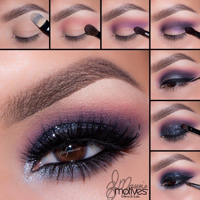 Fantastic Purple Smoky Eye Makeup Tutorial