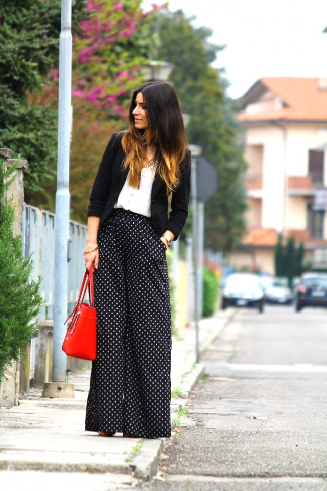 Gorgeous Black and White Outfit Idea