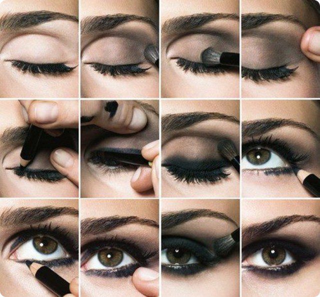 Gothic Chic Smoky Eye Makeup Tutorial