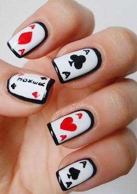 Great Card Nail Design