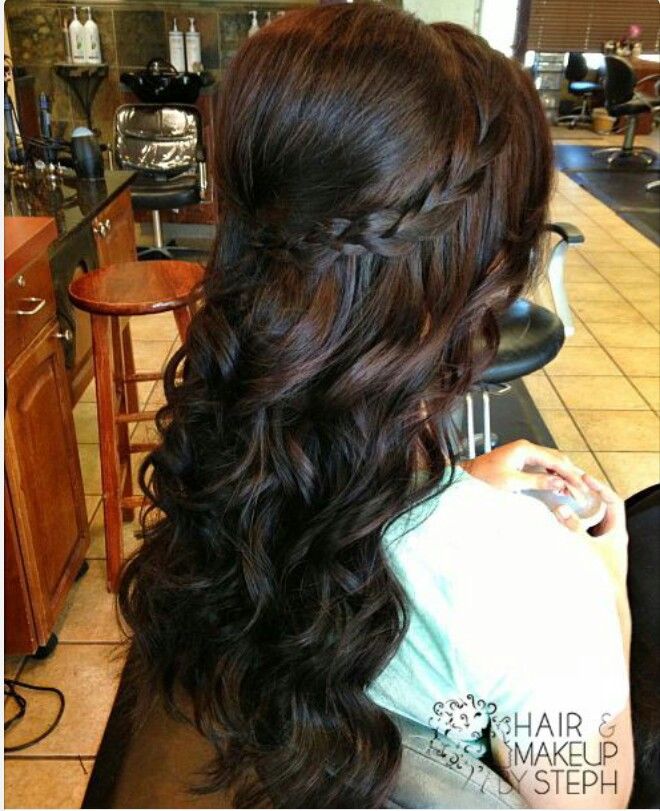 Half Up Half Down Hair for Prom Hairstyles
