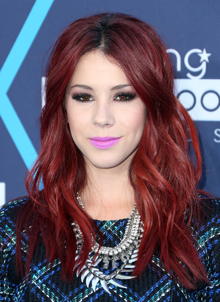 Jillian Rose Reed Red Wavy Hairstyle