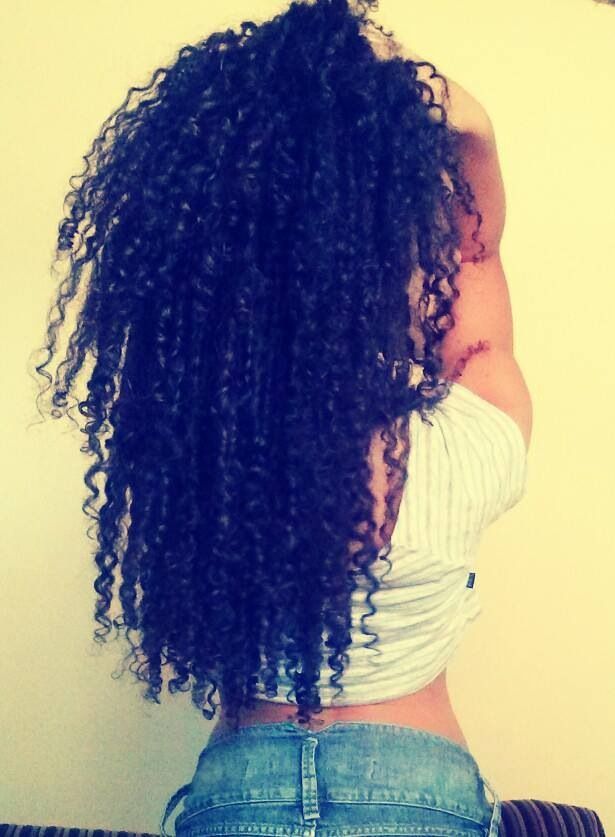 Long Curly Hairstyle for African American Women