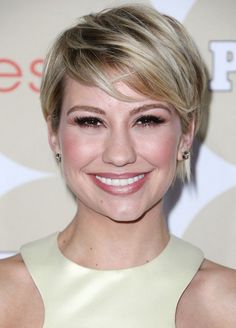 Short Hairstyle With Side Bangs