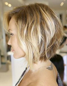 Short Wavy Hairstyle