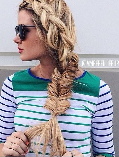 Stunning Fishtail Braid Hairstyle