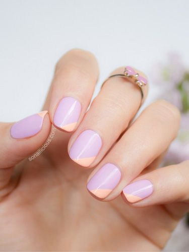 Two-tone Nails