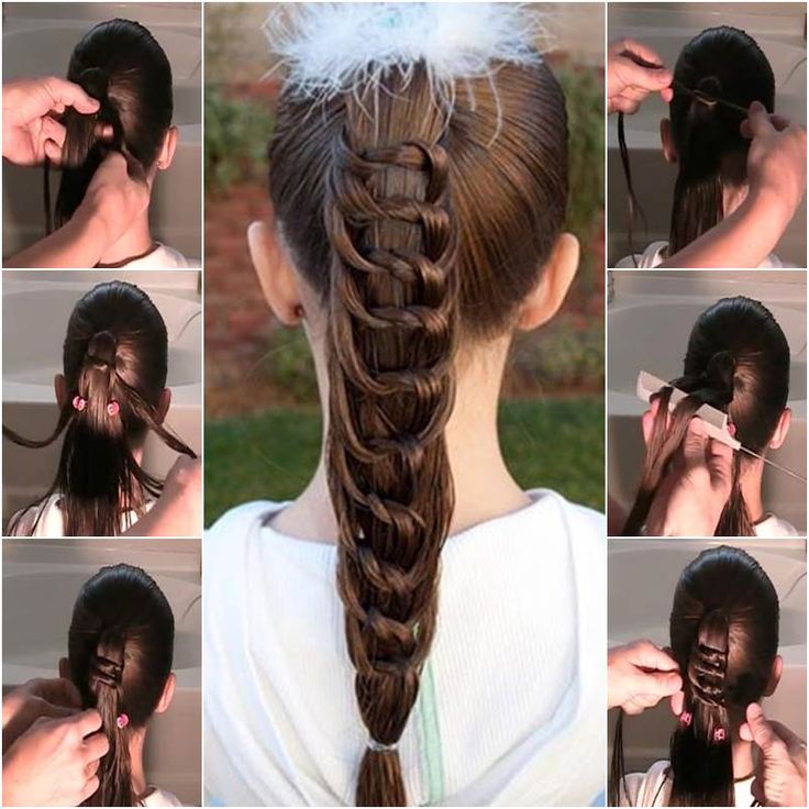 knotted Ponytail Tutorial