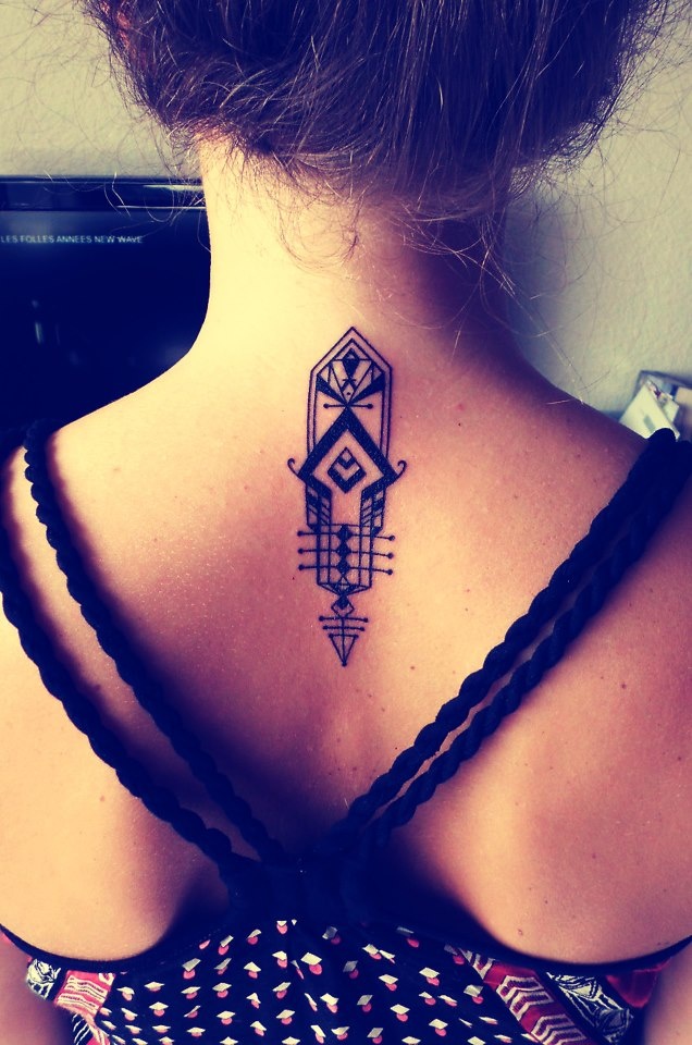 A Deco-style Tattoo