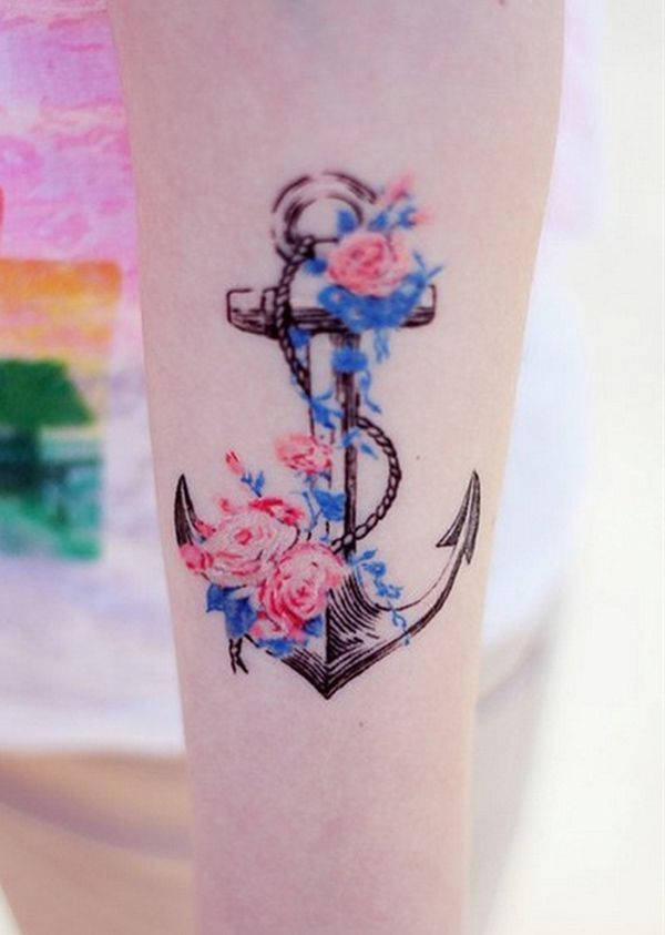 66 Attractive Anchor Wrist Tattoos Design