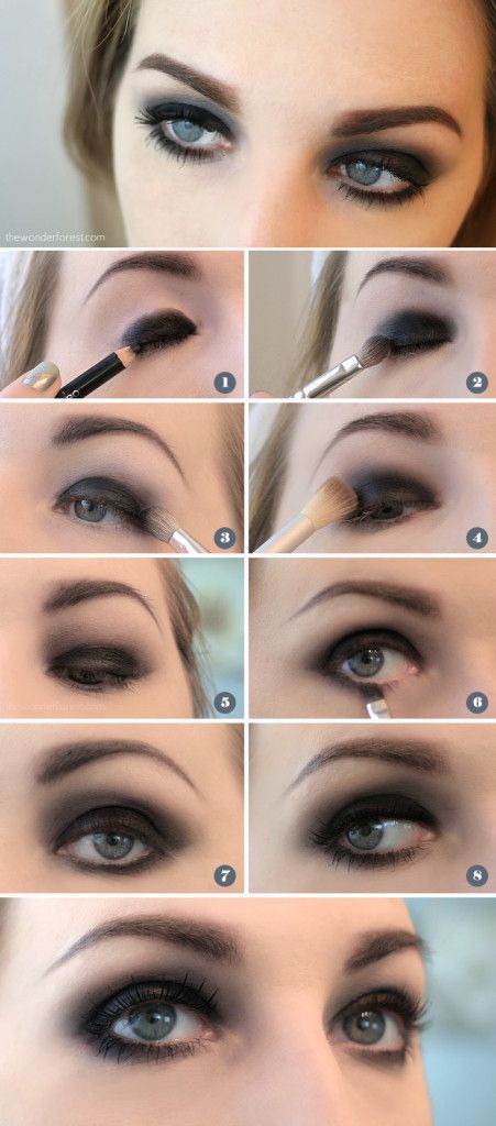 Black Smoky Eyes