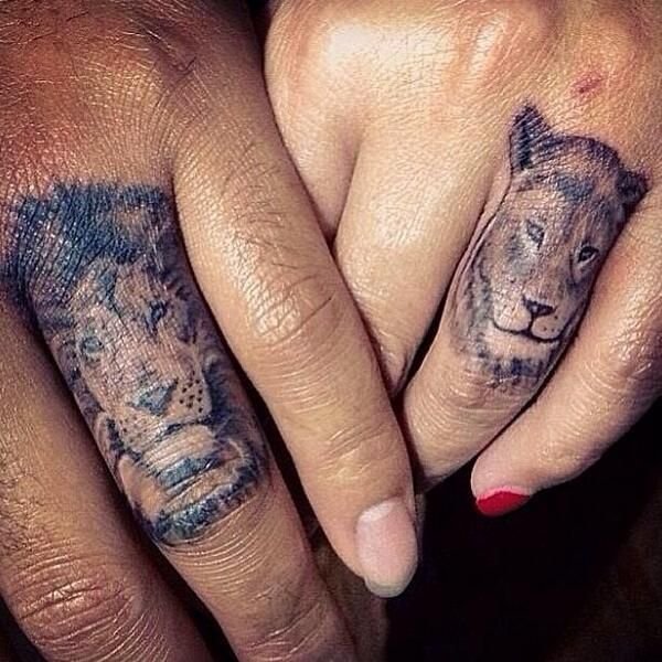 Couple Animal Tattoo