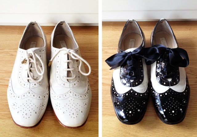 Cute DIY Oxford Shoes