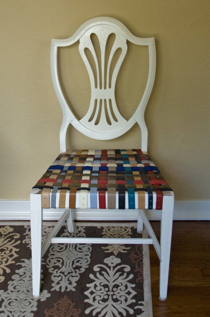 DIY Belt Chair