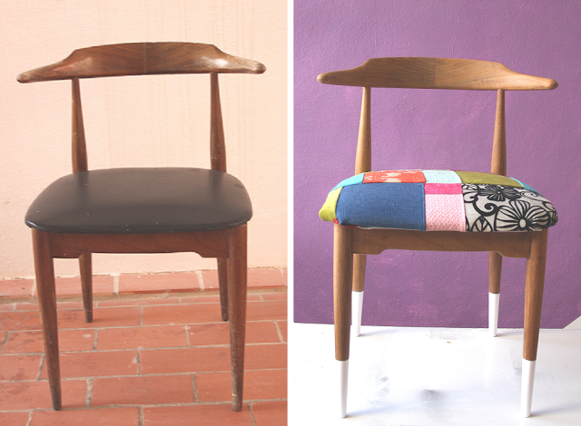 DIY Patchwork Chair