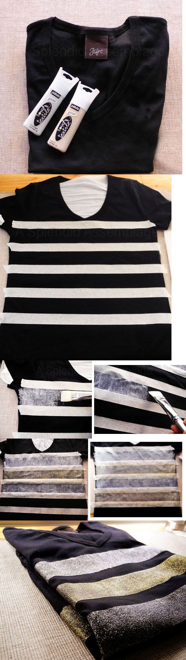 DIY Stripe Clothes