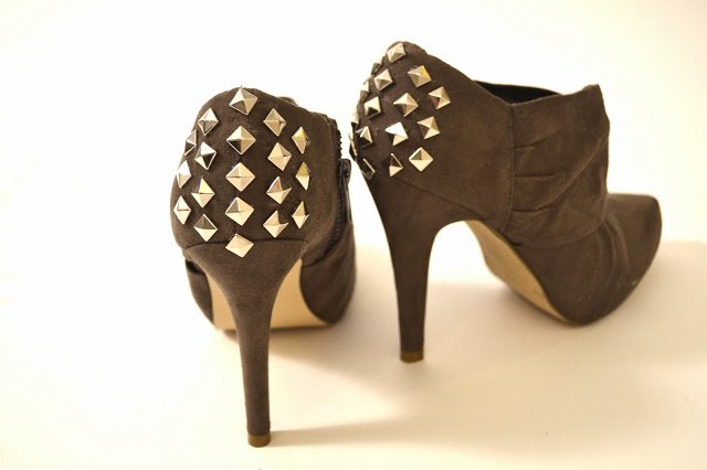 DIY Studded Booties