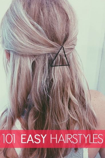 20 Simple and Easy Hairstyles for Your Daily Look - Pretty 