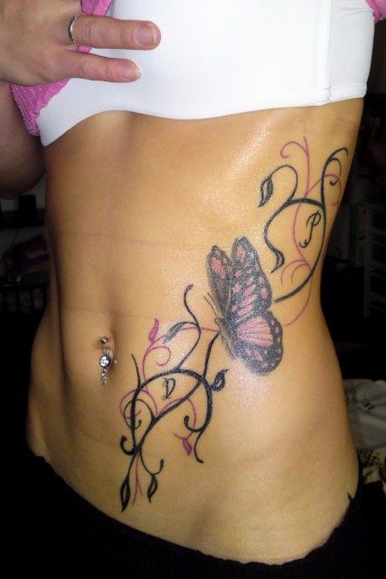 Beautiful and Fashionable Butterfly Tattoo Designs for Fashionistas
