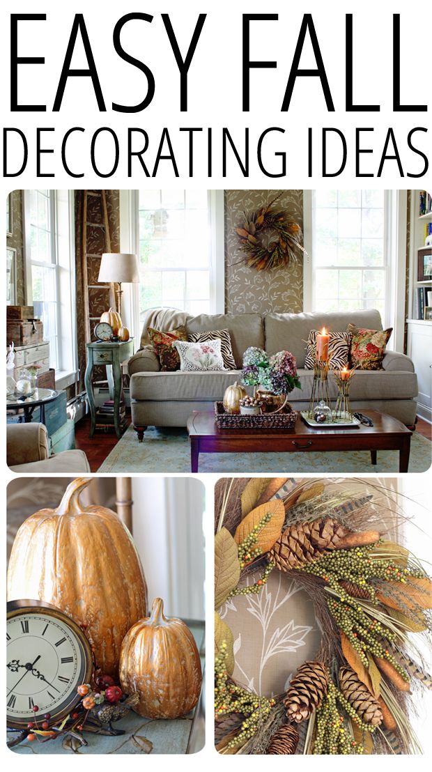 Fall Living Room Design