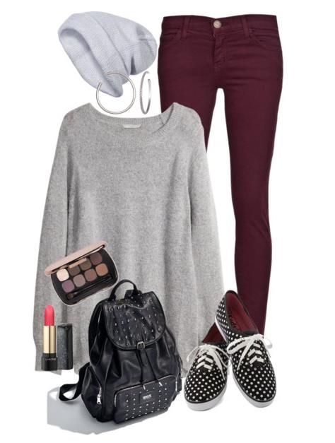 Pretty Casual Outfit Ideas for Fall & School Days - Pretty Designs