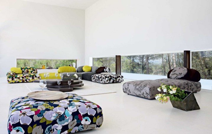 Floral Sofas