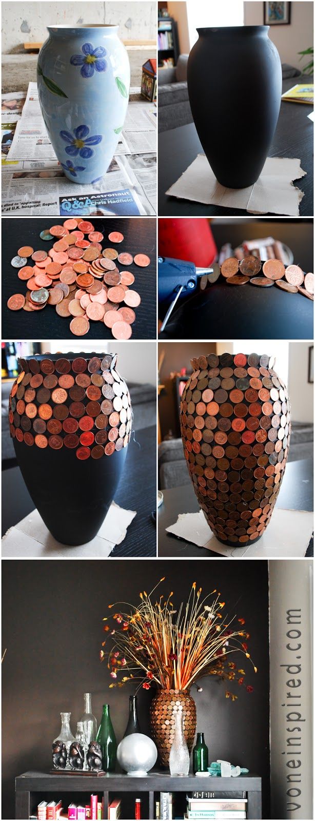 Glitter Vase