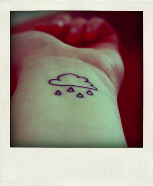 Lovely Cloud Tattoo