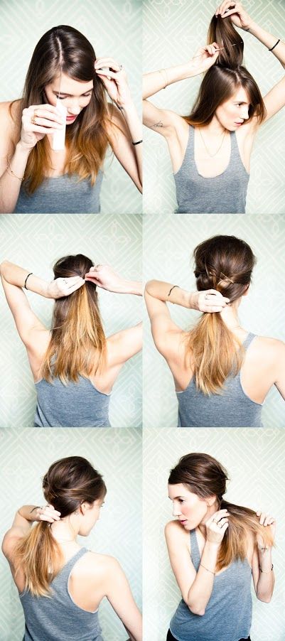 Messy Side Ponytail