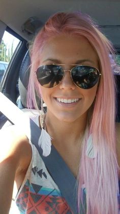 Pastel Pink Hairstyle