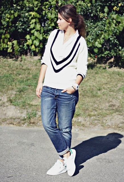 School Style Sweater for Women