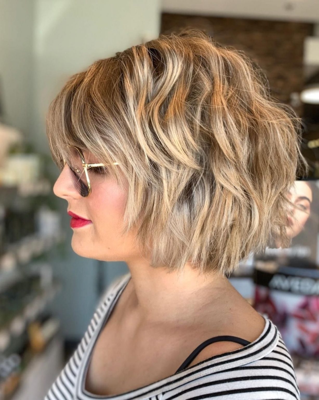 Flattering Shaggy Bob Haircuts