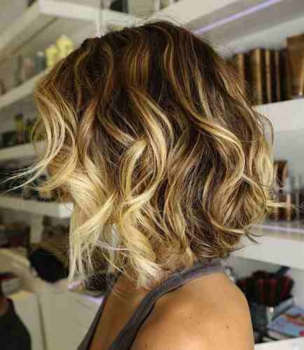 Short Curly Bob Hairstyle