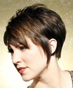 Short Hairstyle With Bangs