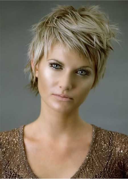 Short Hairstyle for Thick Hair