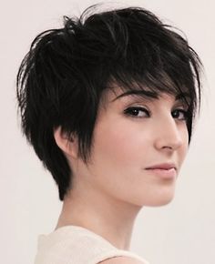 Short Layered Black Hairstyle