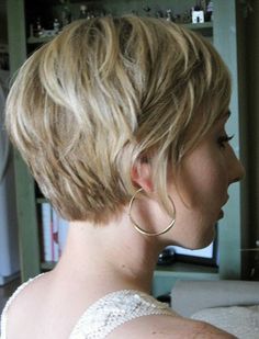 Short Layered Curly Hairstyle